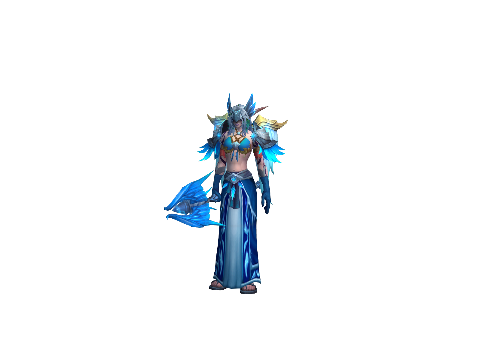 Ithaeglir 3D character render