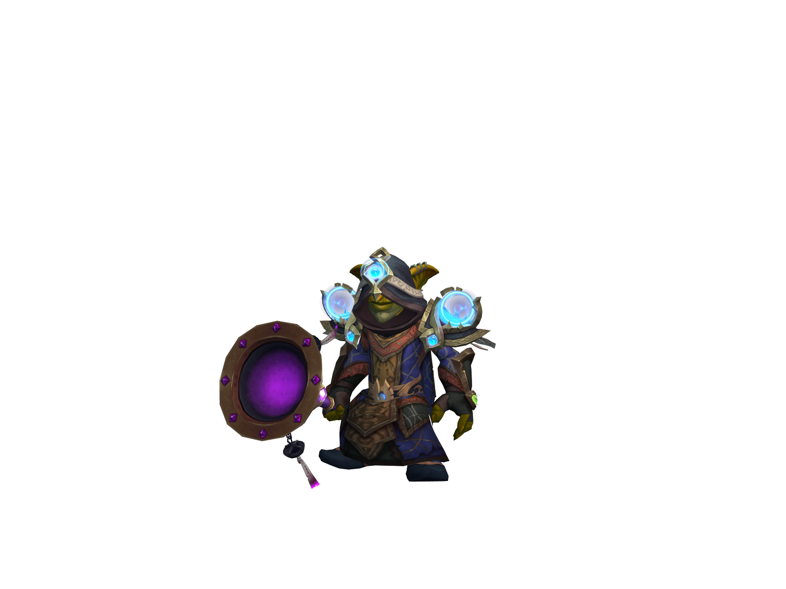 Yioda 3D character render