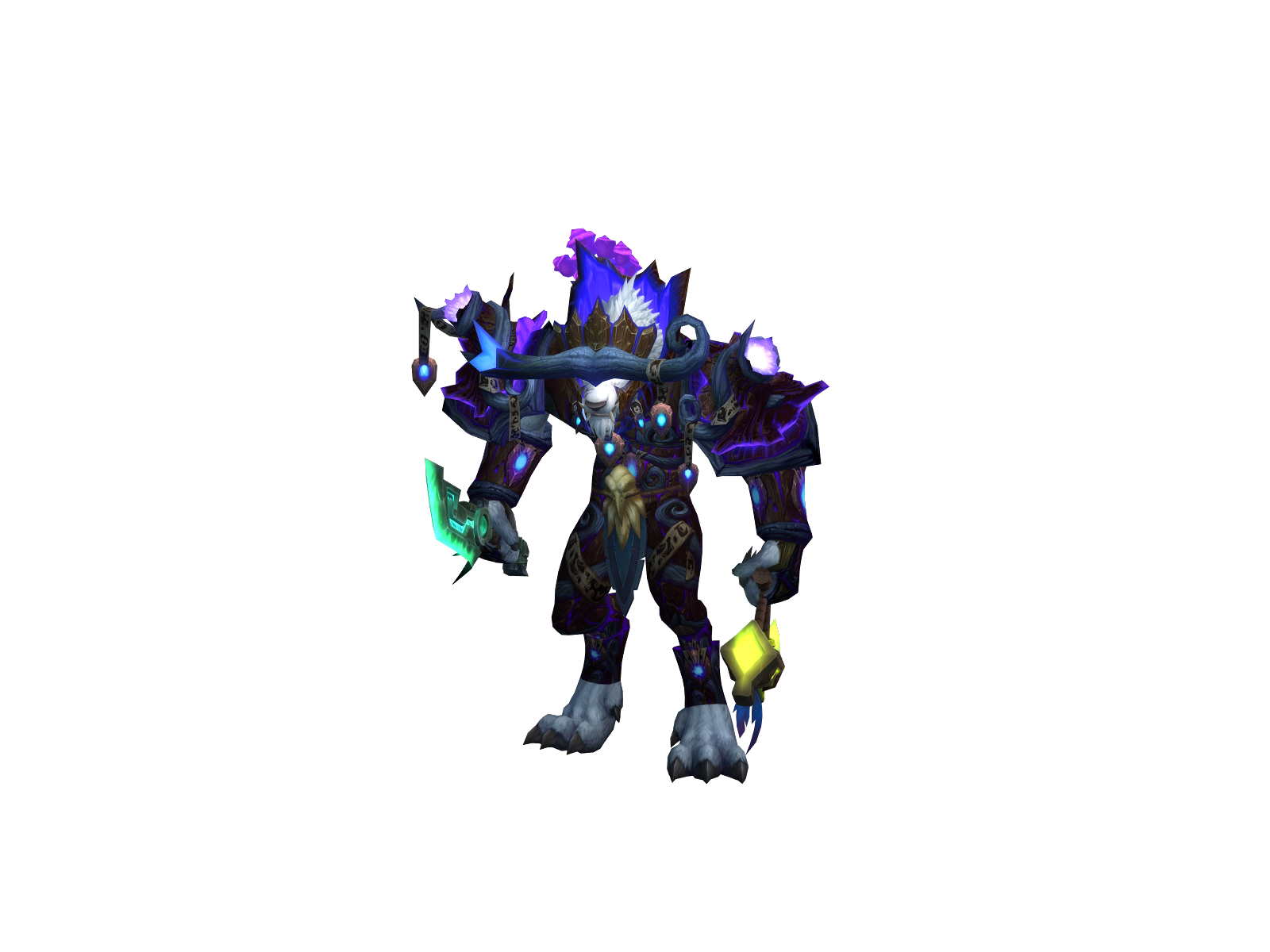 Sacatum 3D character render
