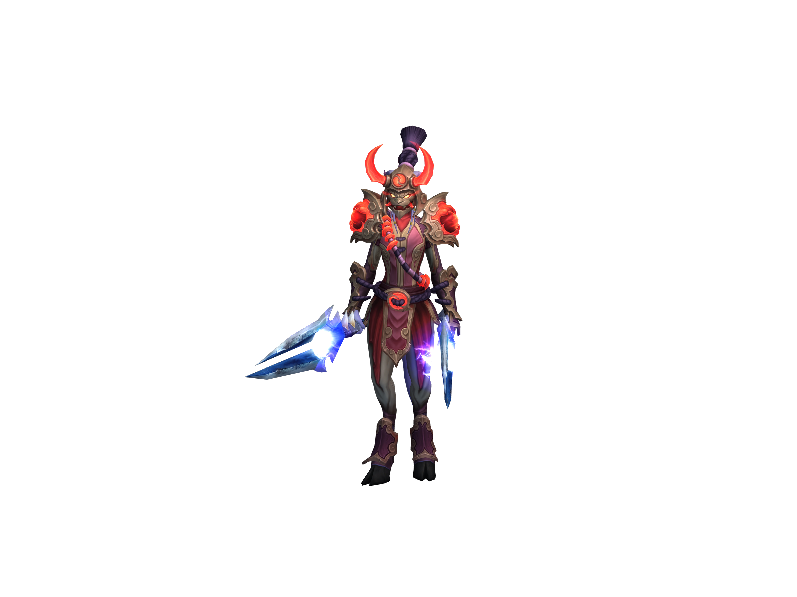 Aríell 3D character render