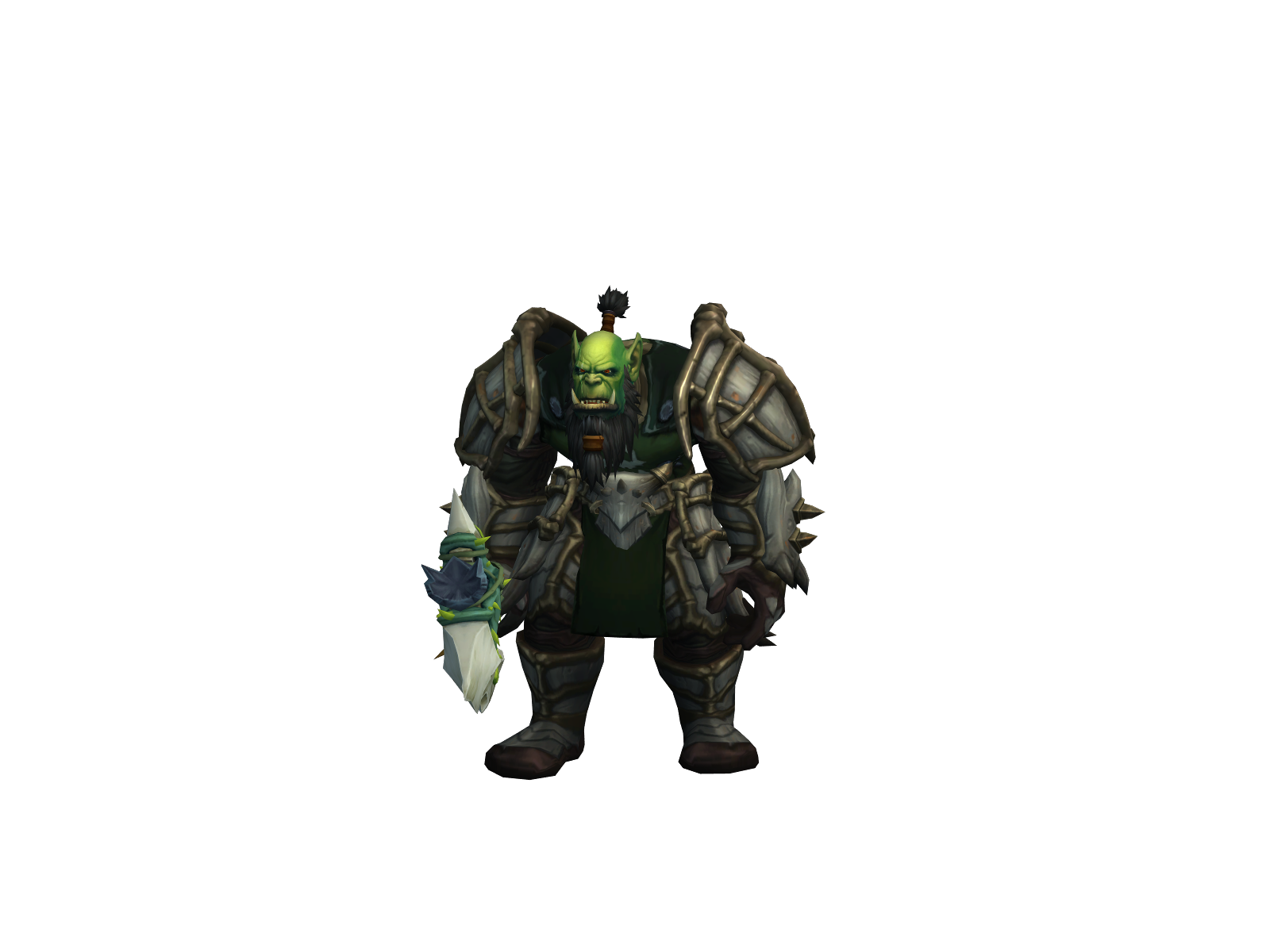 Mauritor 3D character render