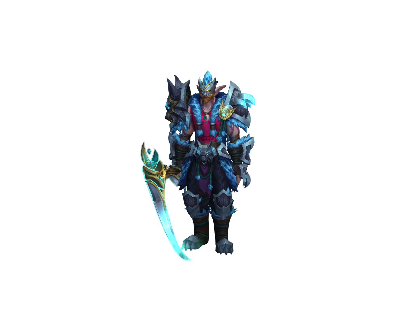 Lulugh 3D character render