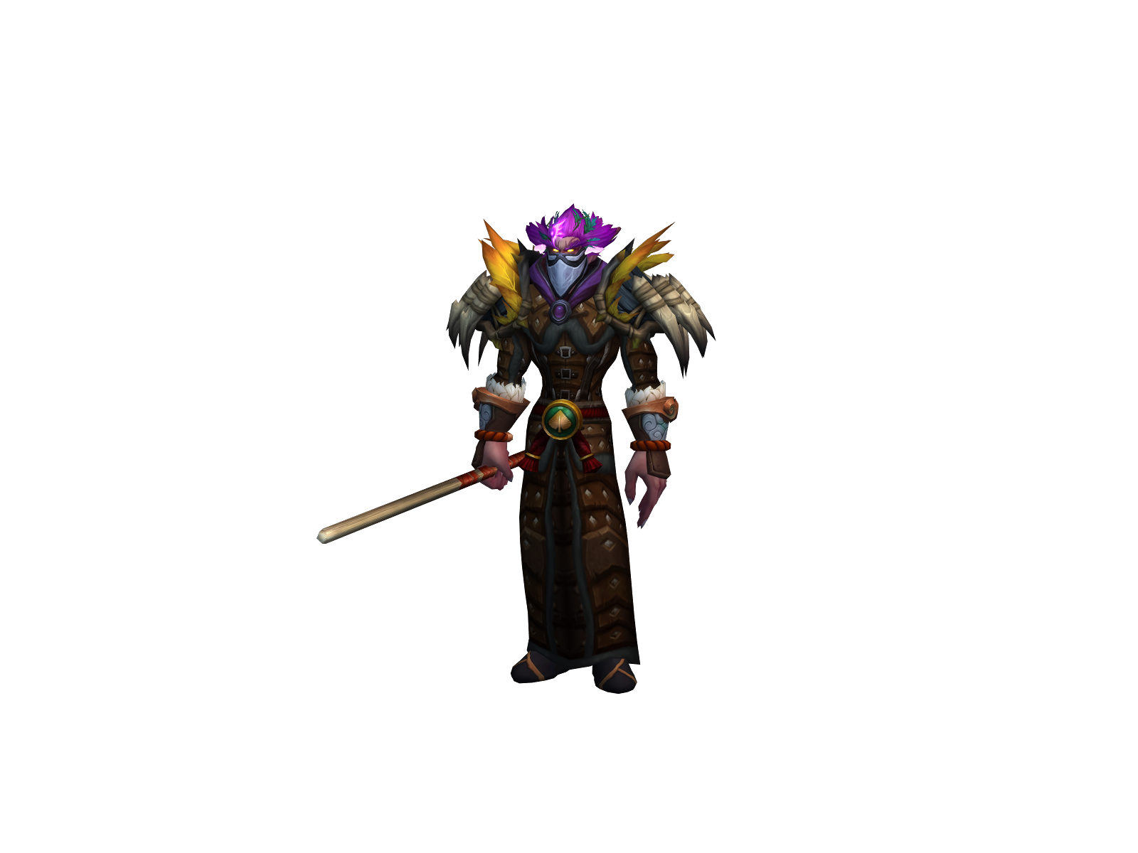 Zenk 3D character render