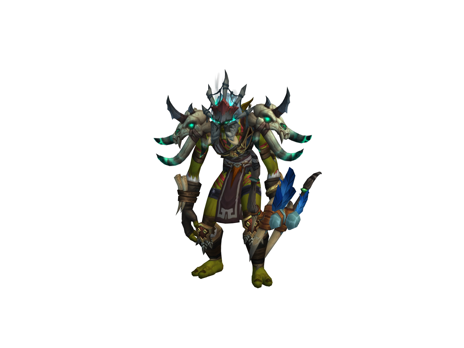 Maunter 3D character render