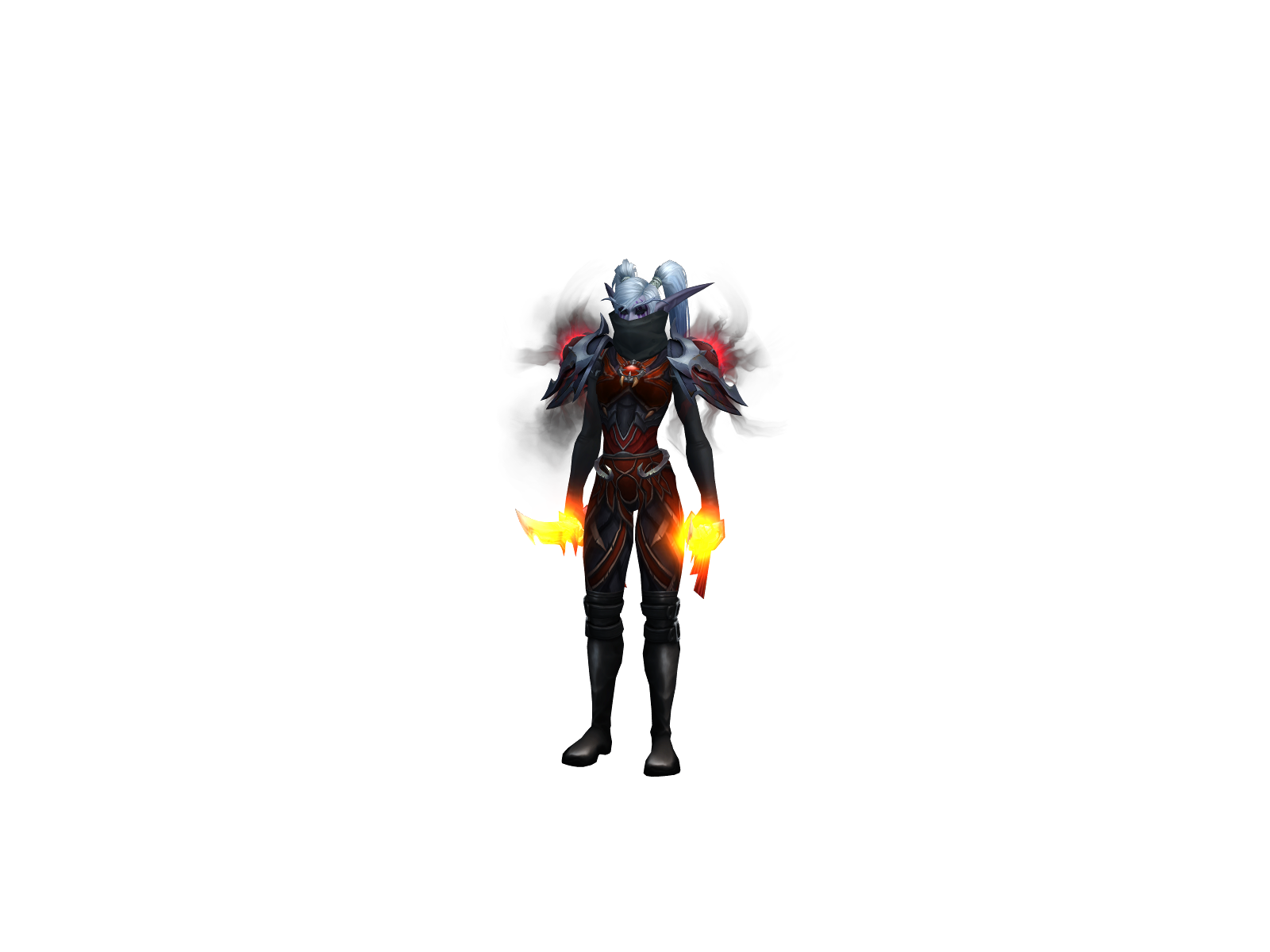 Luñe 3D character render