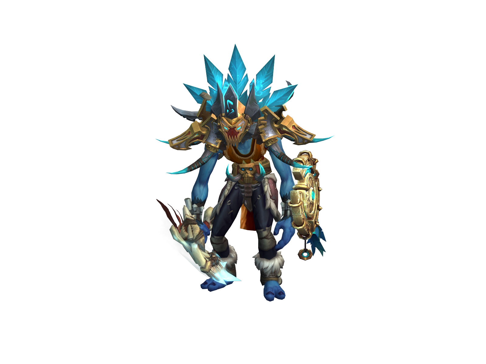 Néfrann 3D character render
