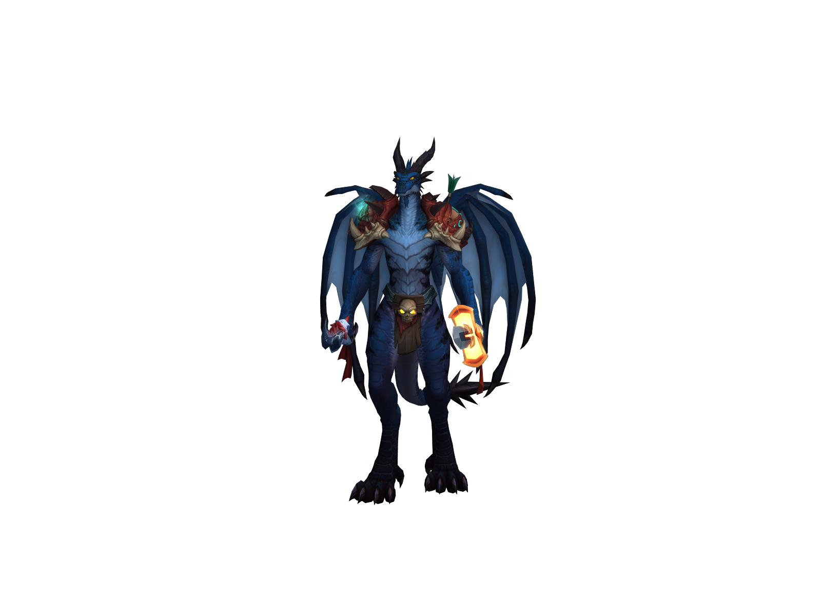Caliandra 3D character render