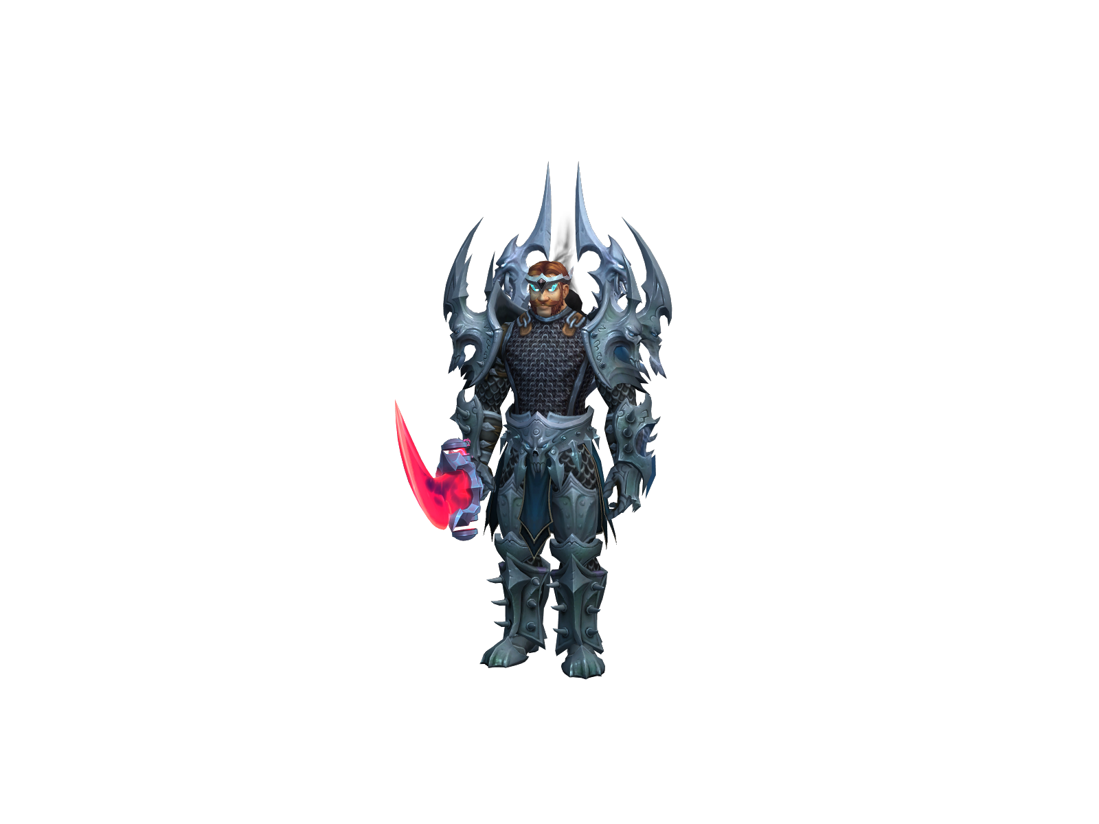 Nêss 3D character render