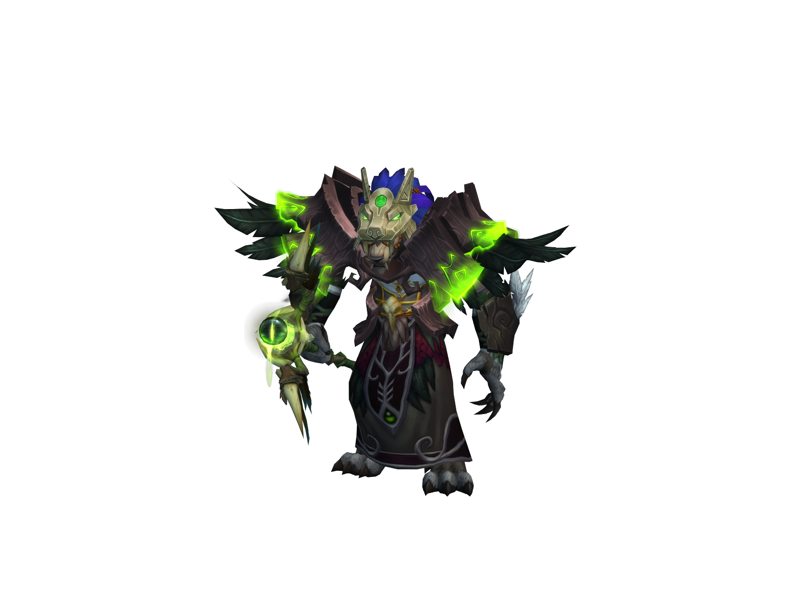 Lovoferos 3D character render