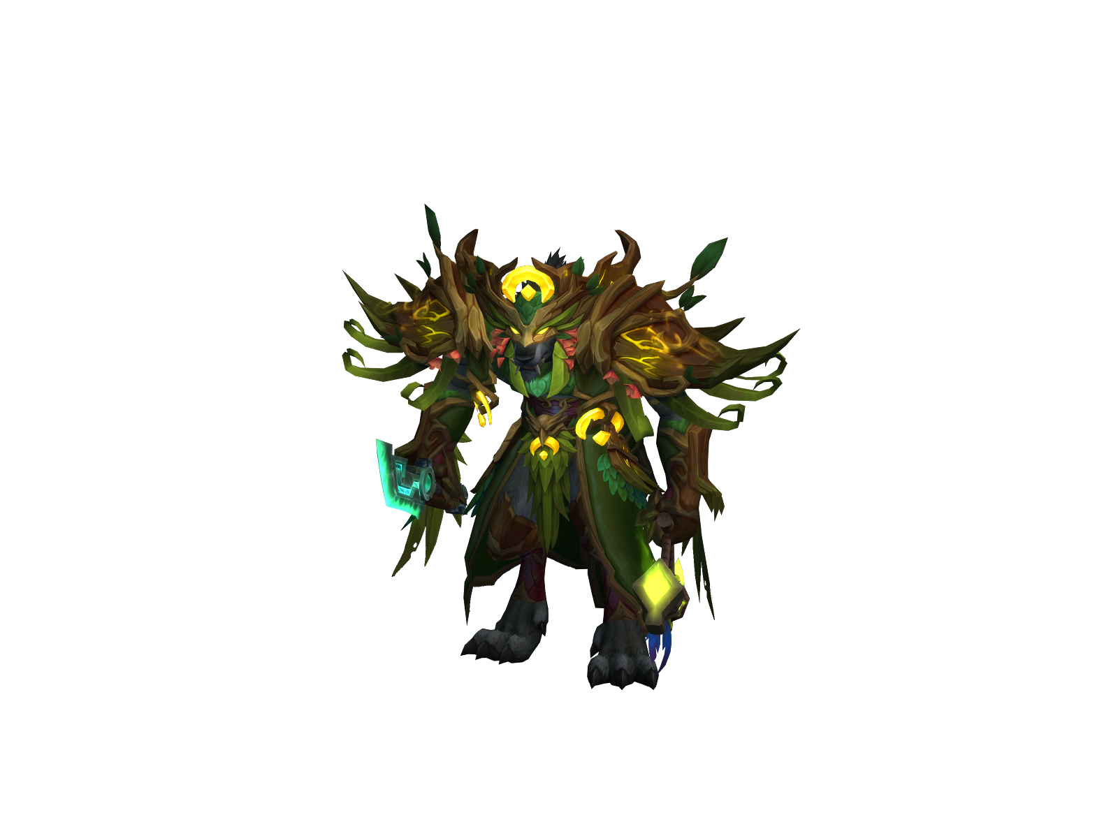 Papayön 3D character render