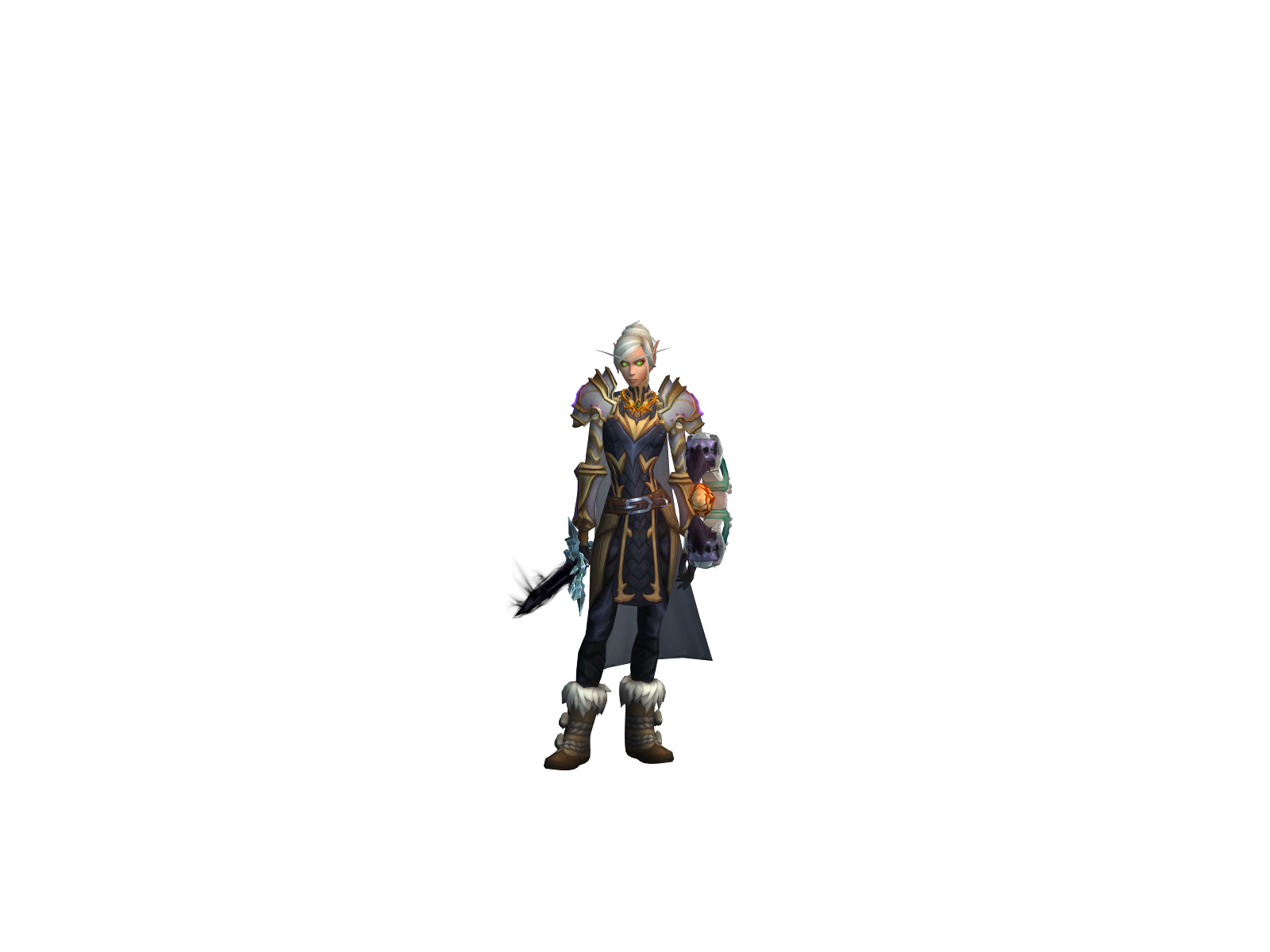 Selandris 3D character render