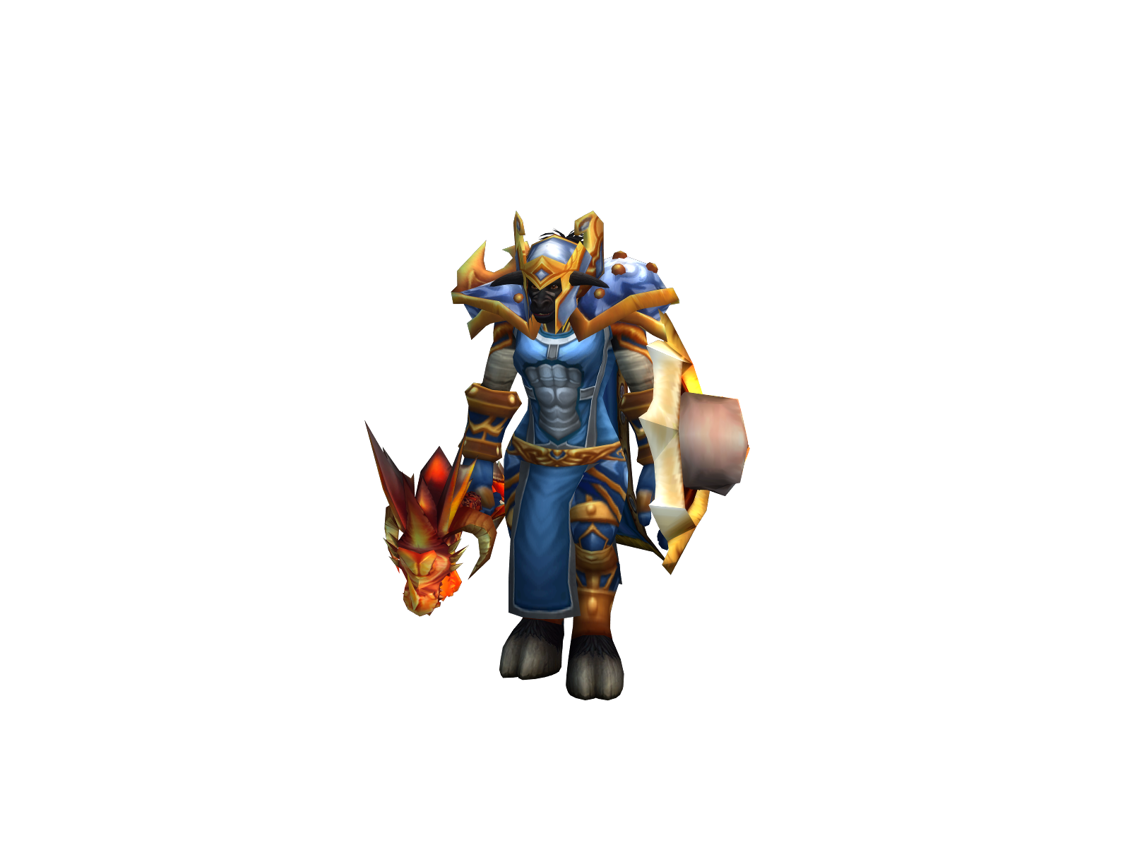 Gorkta 3D character render