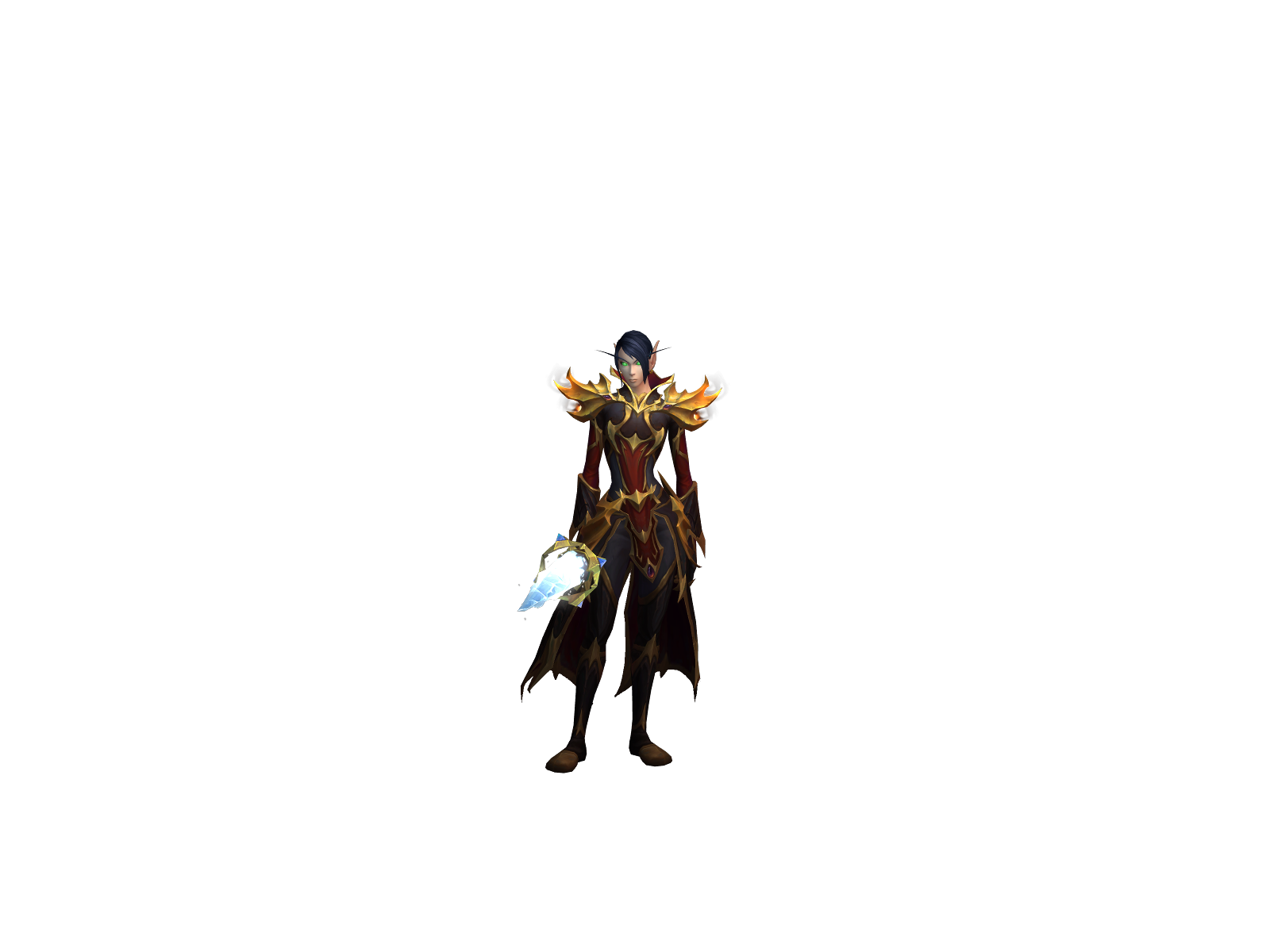 Alvira 3D character render