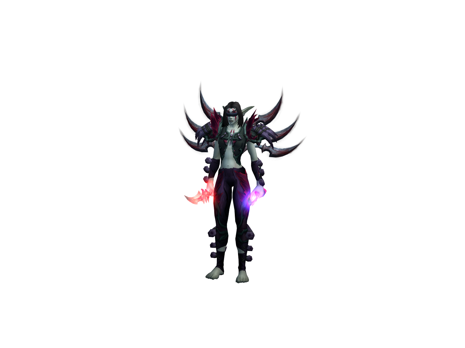 Taøra 3D character render
