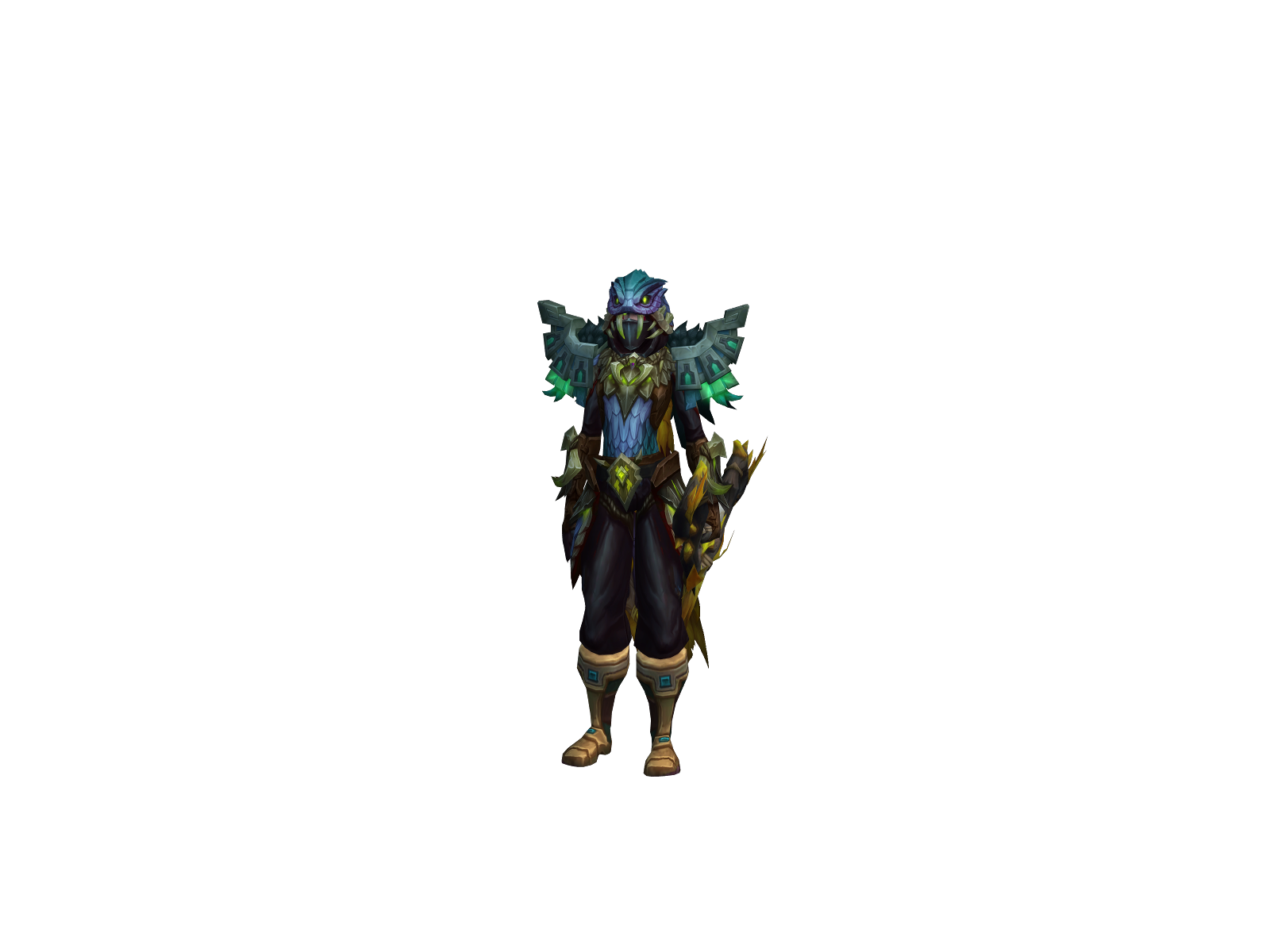 Snypilex 3D character render