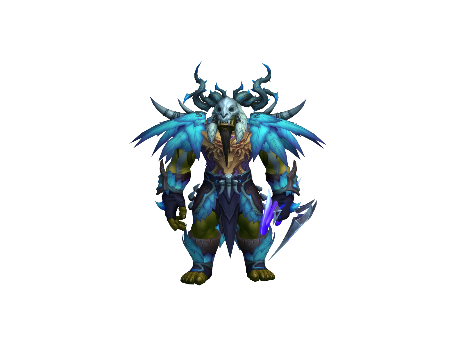 Brkz 3D character render