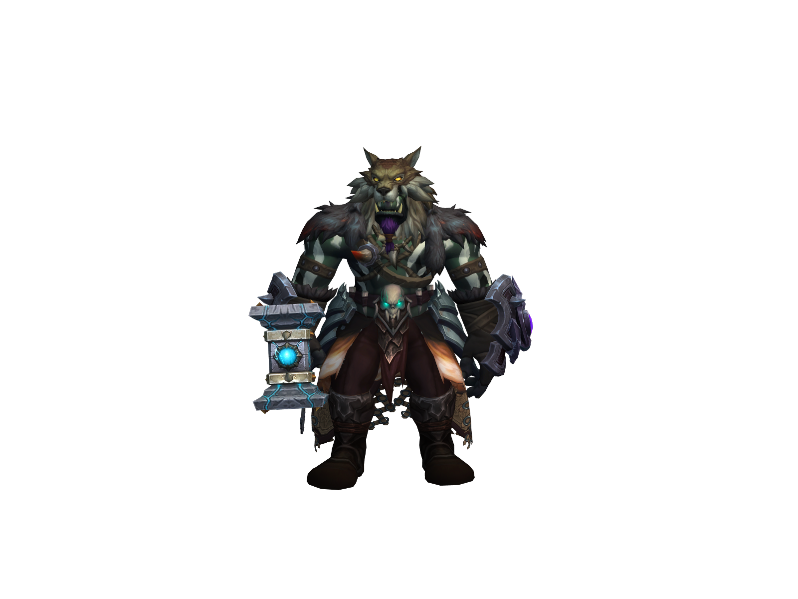 Náo 3D character render