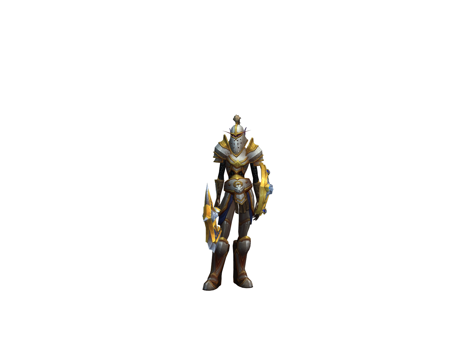 Tisara 3D character render