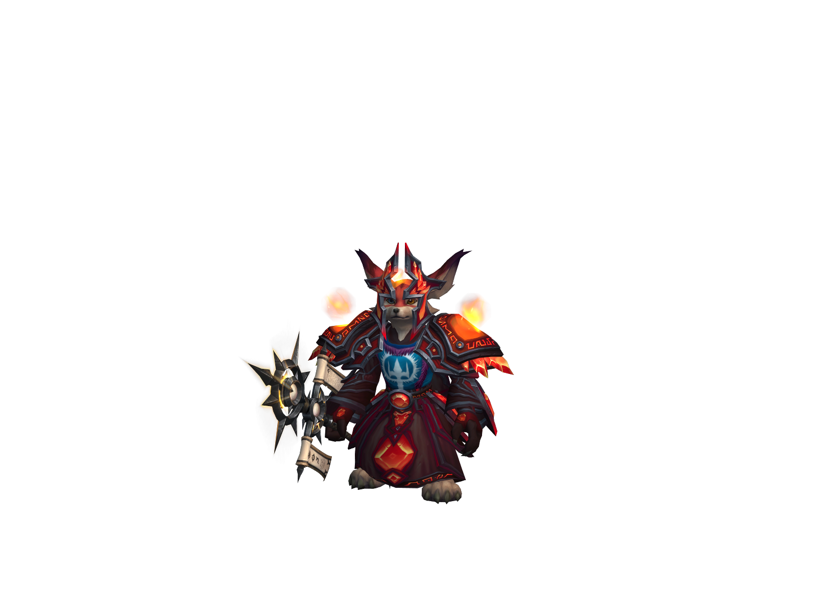 Merlinog 3D character render