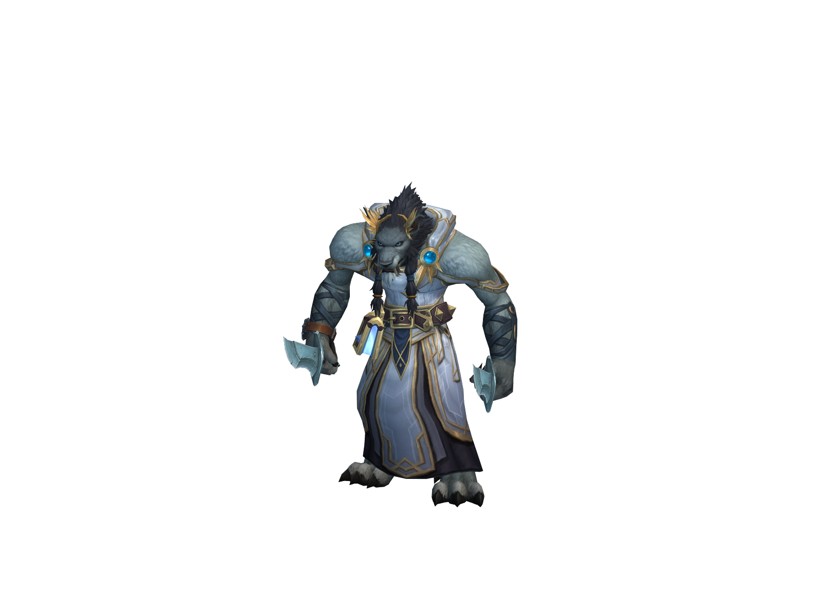 Fenrisúlfr 3D character render