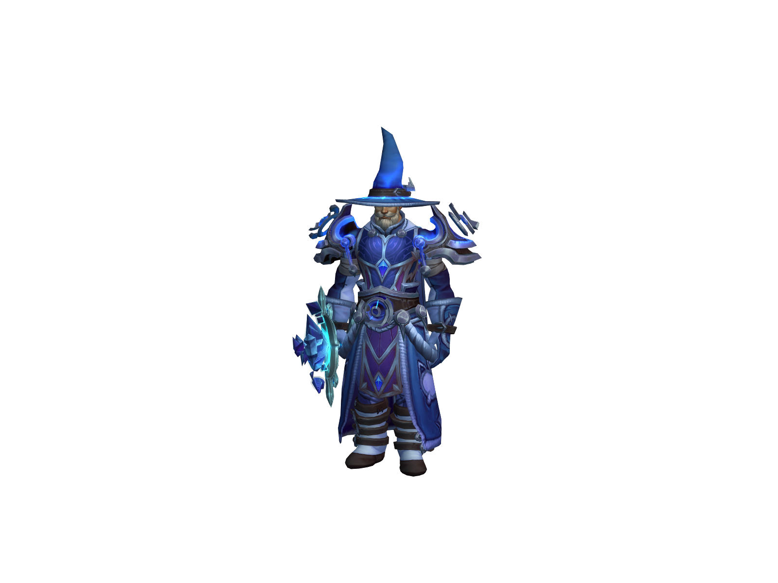 Baildur 3D character render