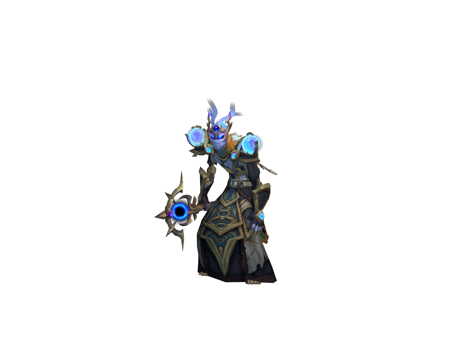 Rainweather 3D character render
