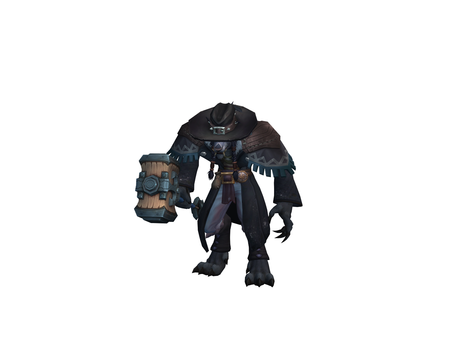 Höllenhund 3D character render