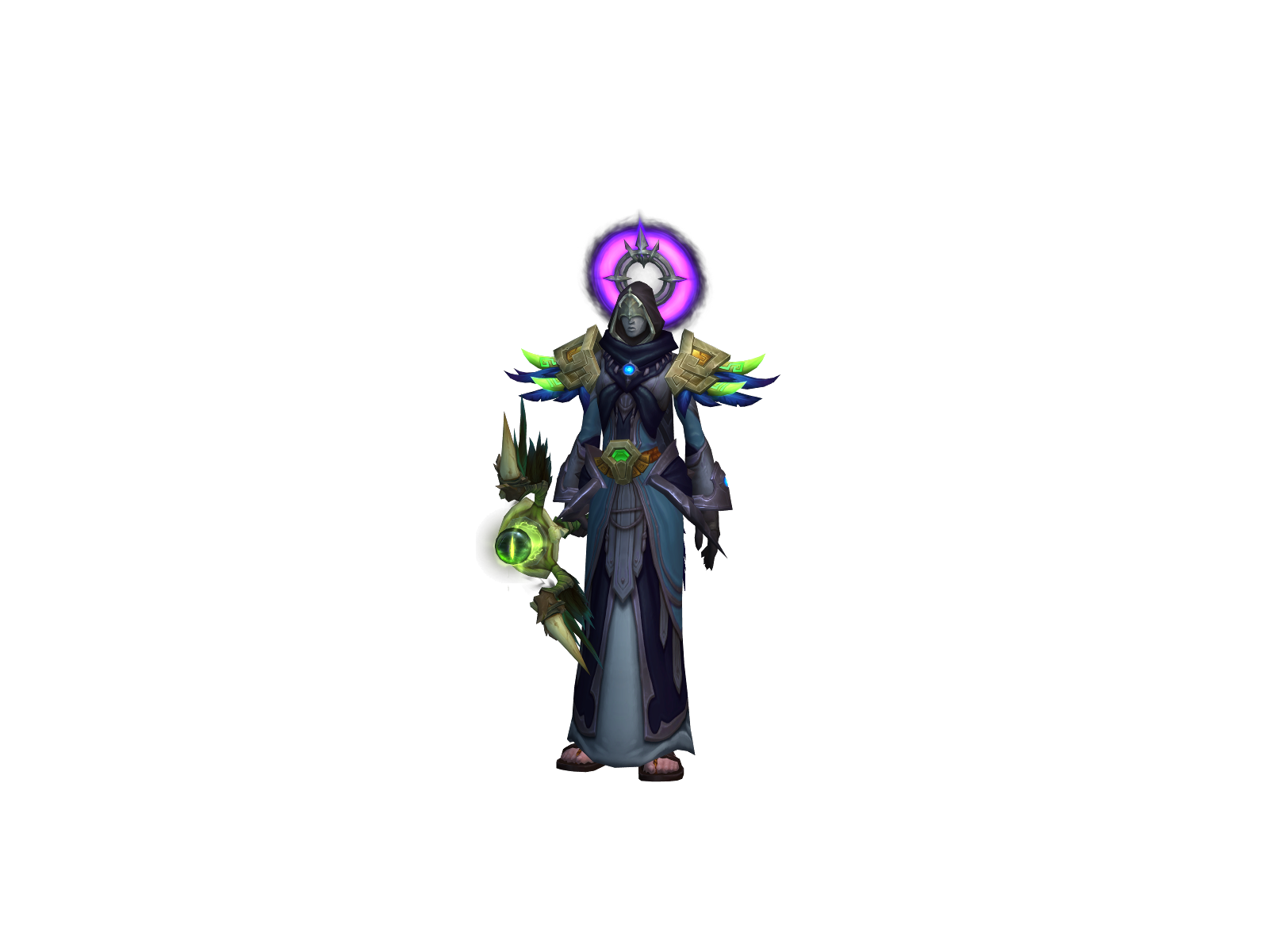 Shuriell 3D character render