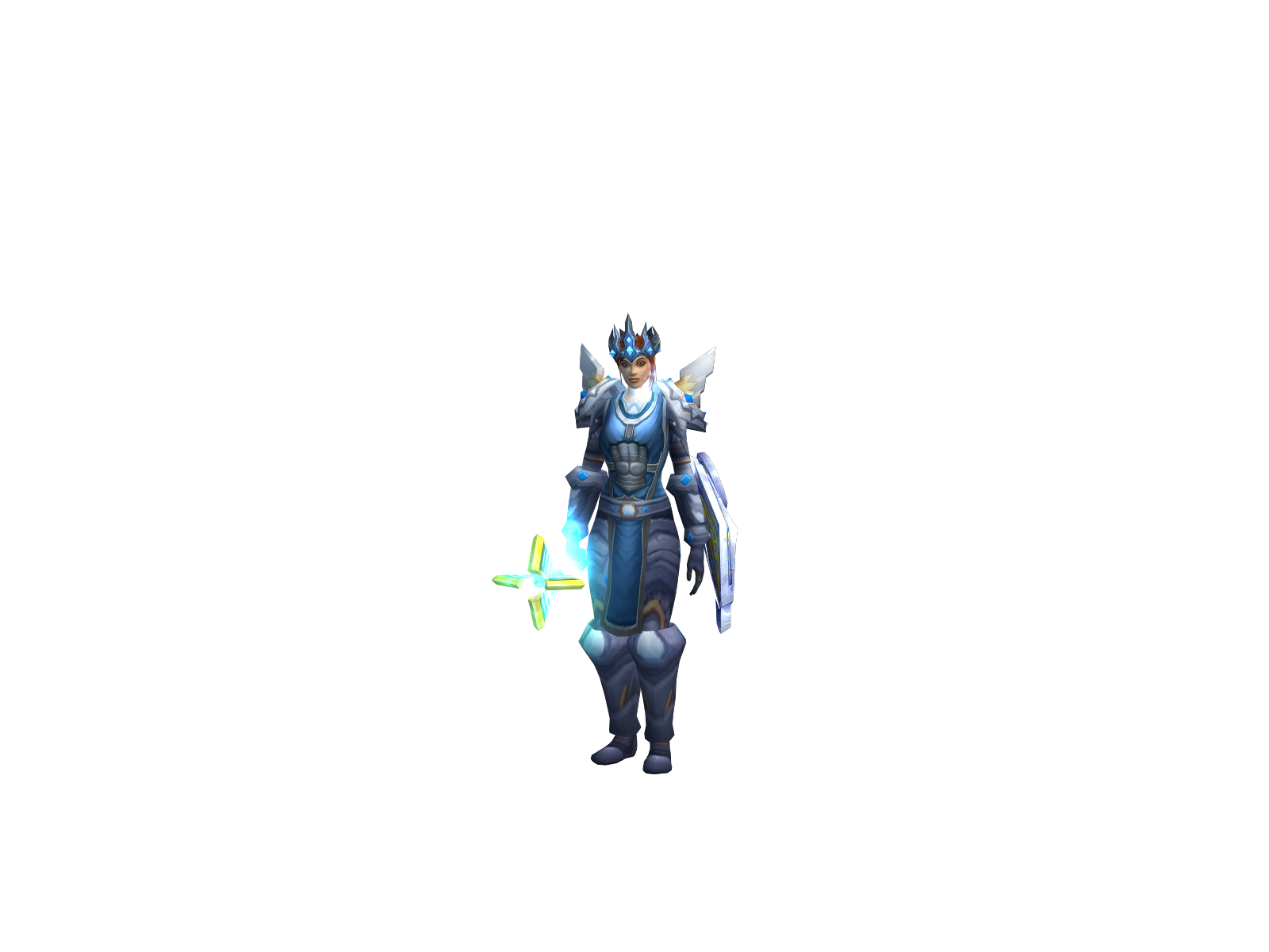 Anveila 3D character render