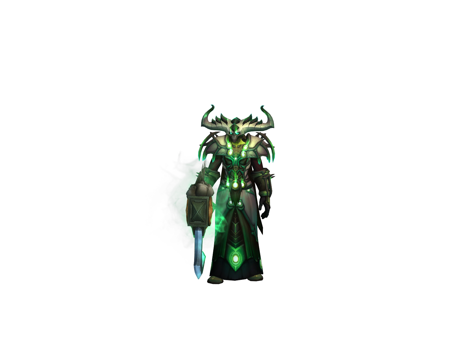 herbalwitch 3D character render