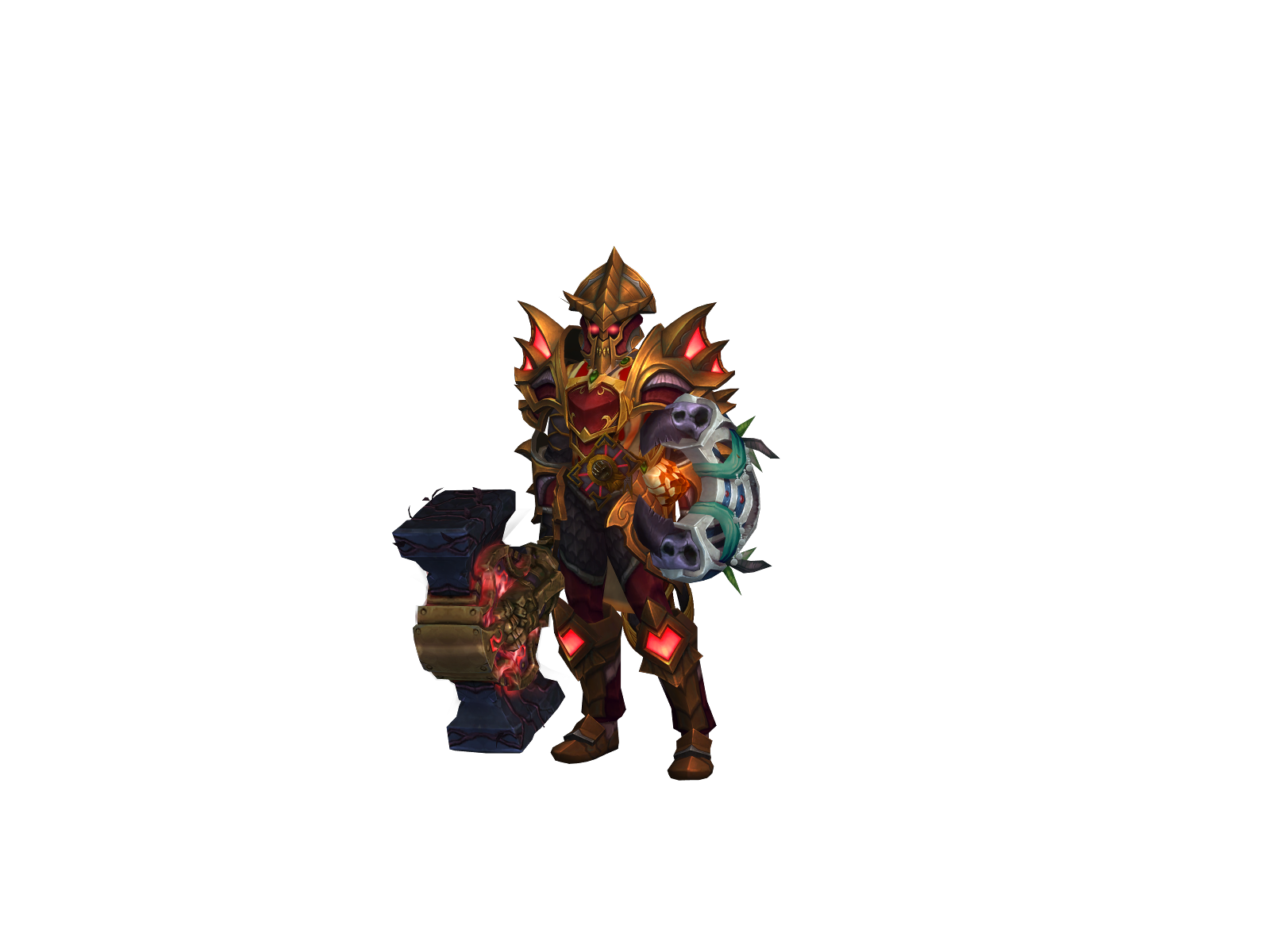 Meshugah 3D character render