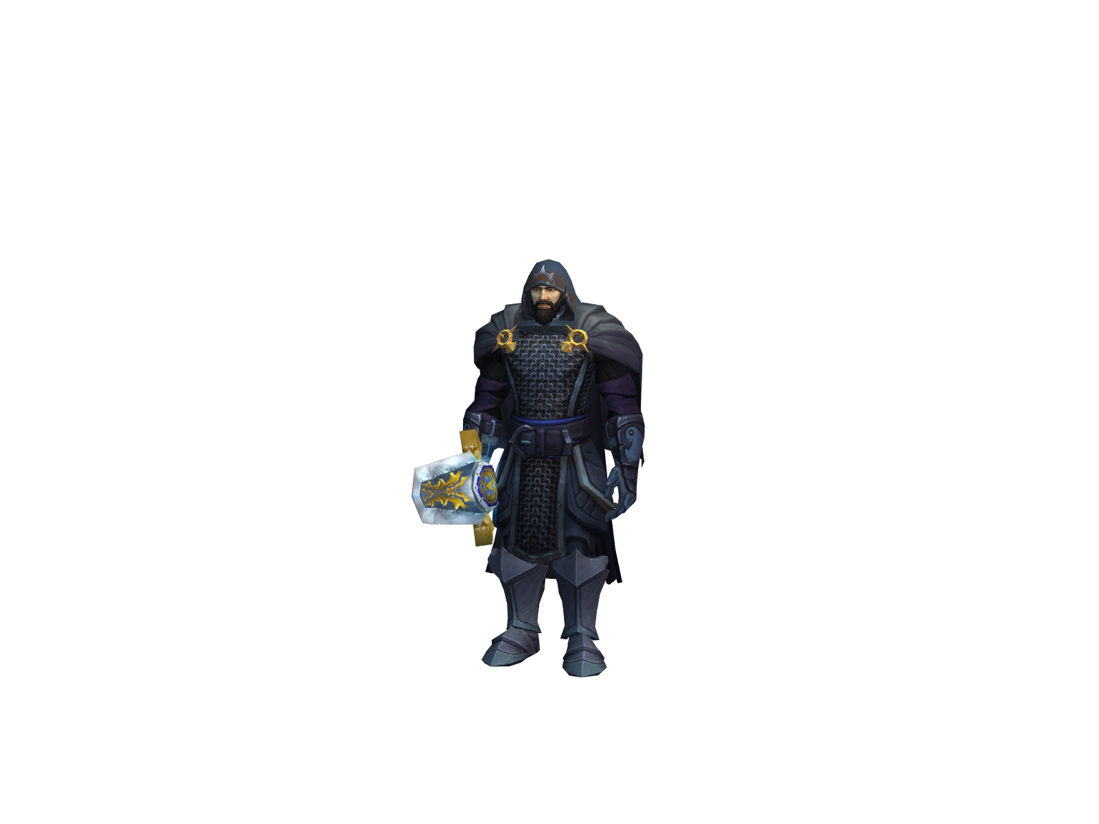 Leornes 3D character render
