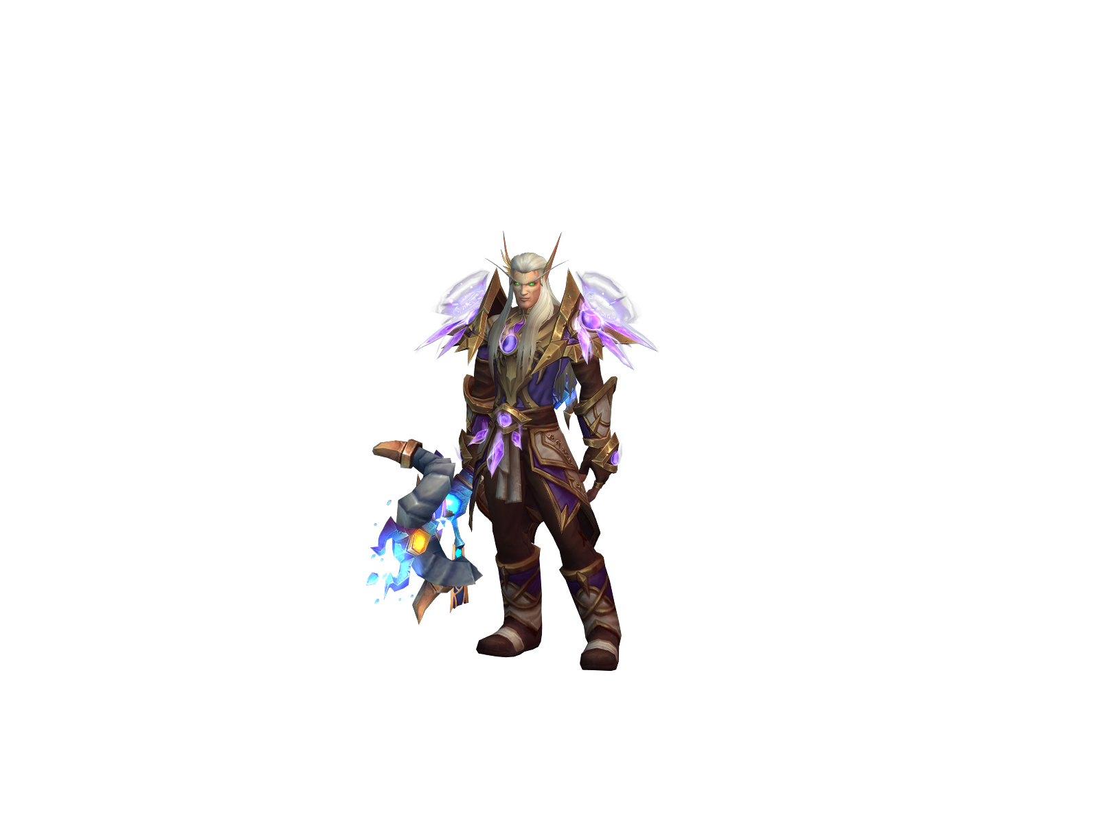 Kaelês 3D character render