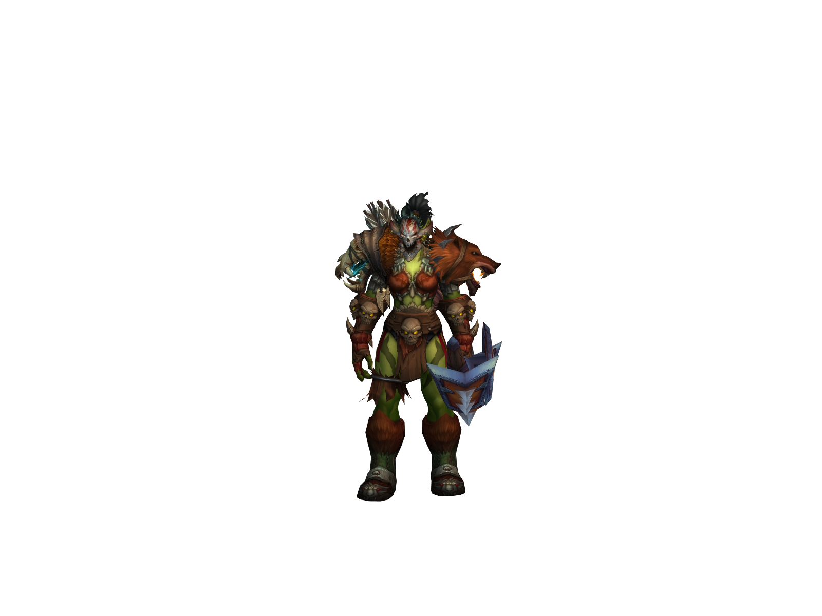 Kyßa 3D character render