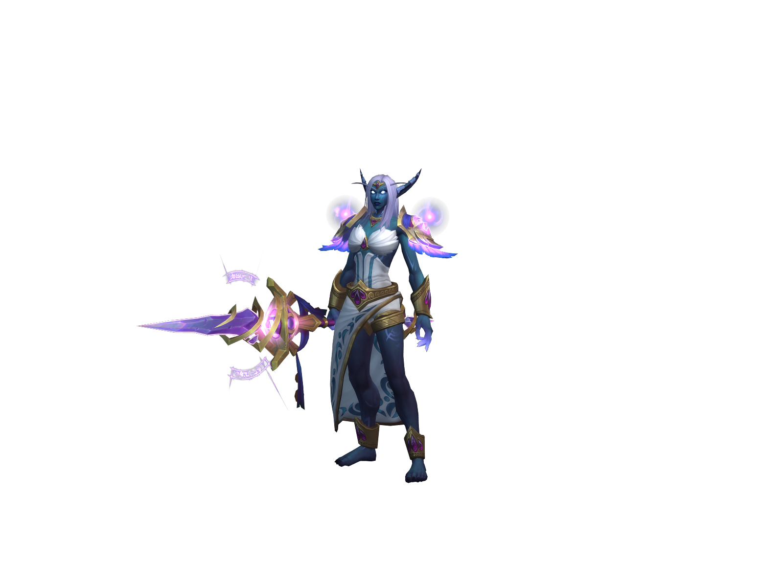 Aurea 3D character render