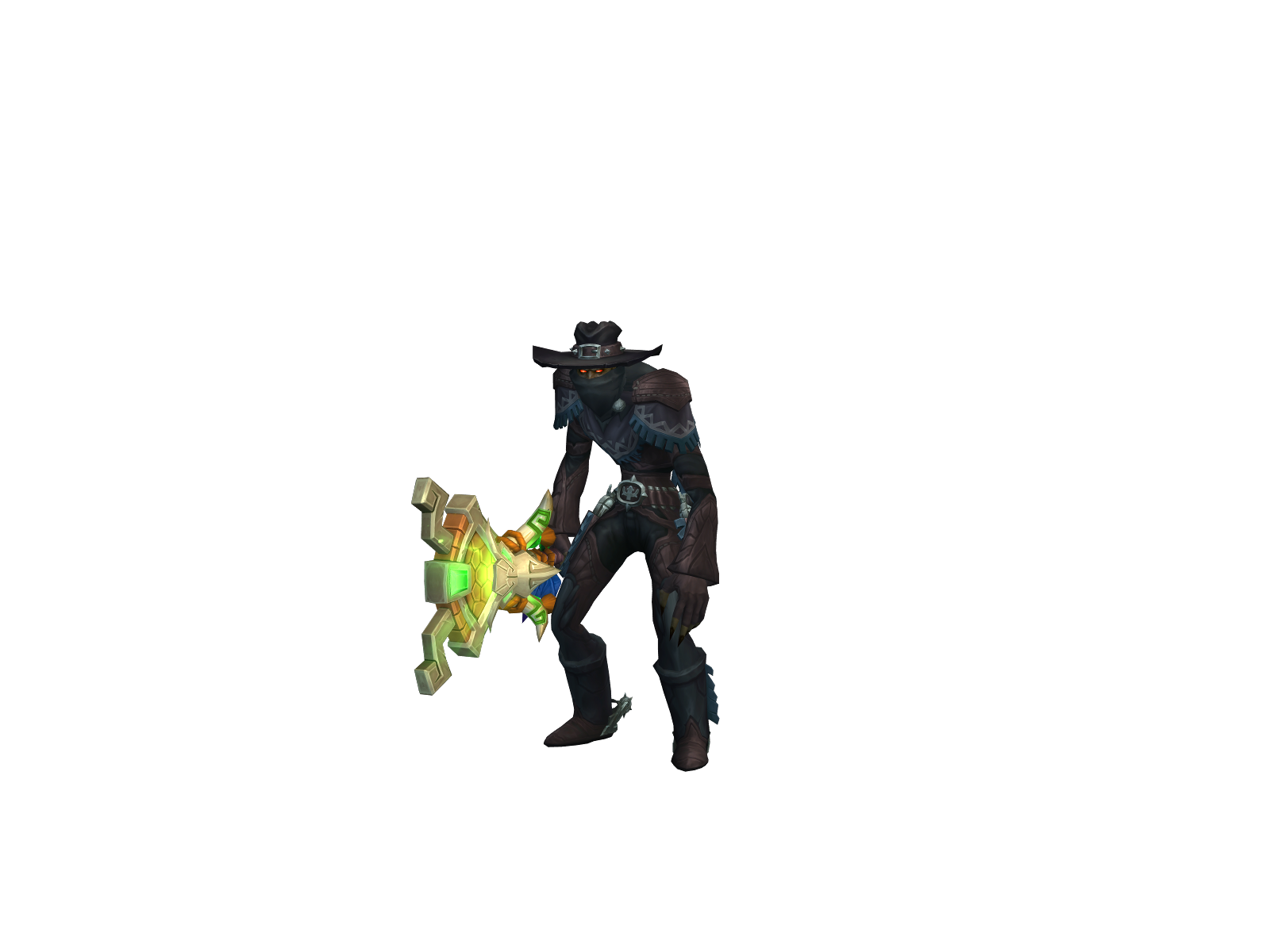 odran 3D character render