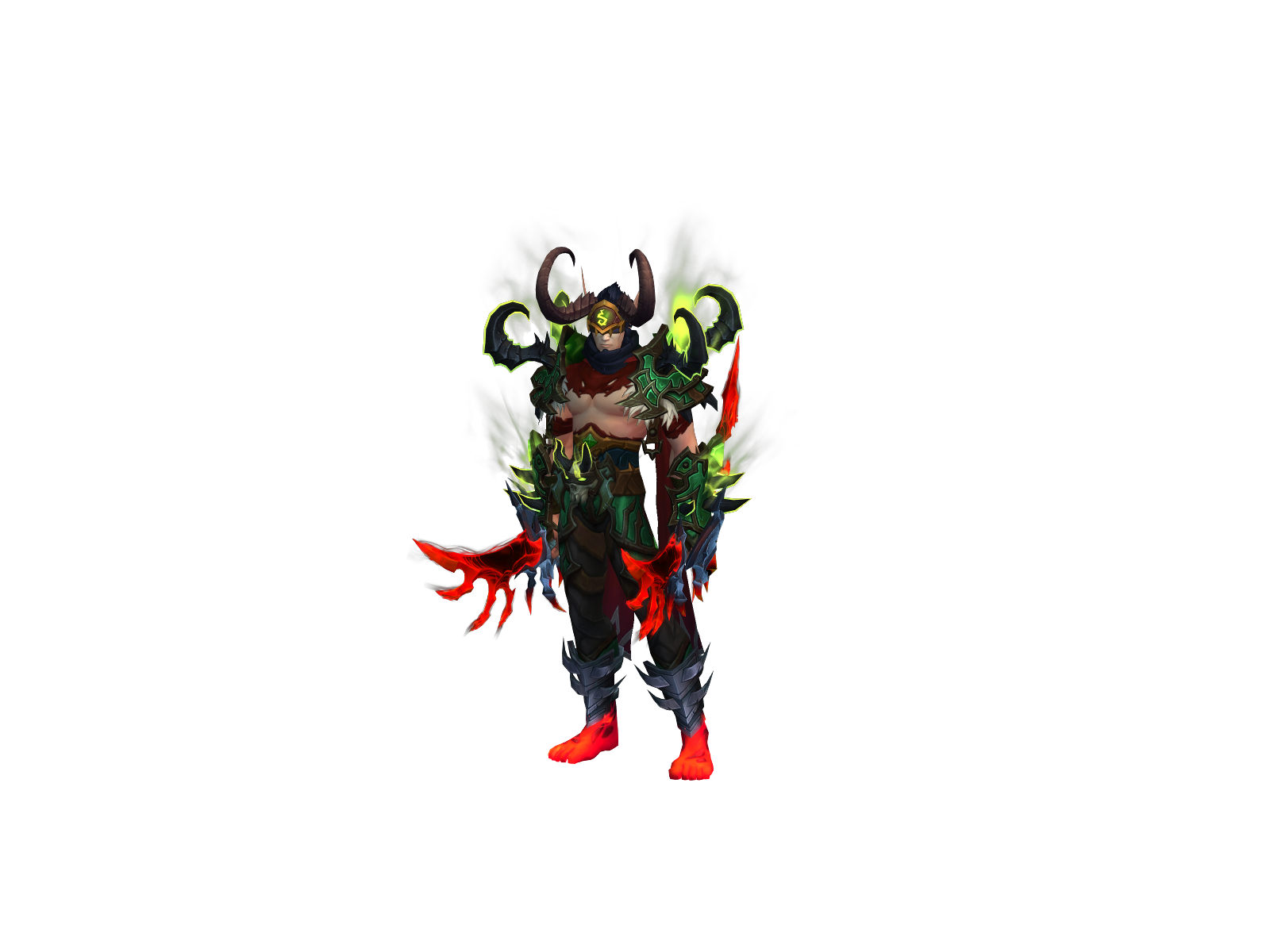 Zhorak 3D character render