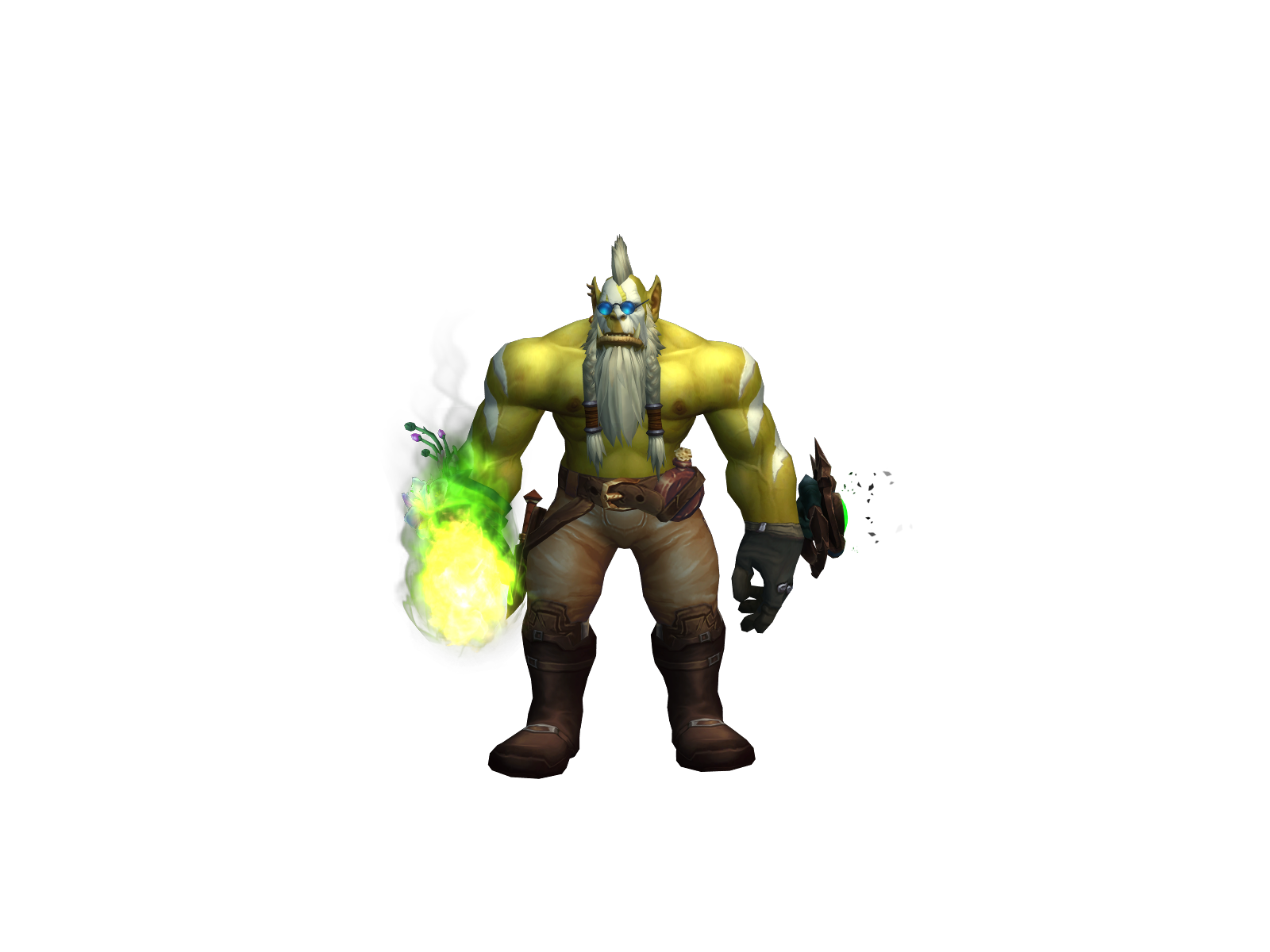 Zugzugbye 3D character render