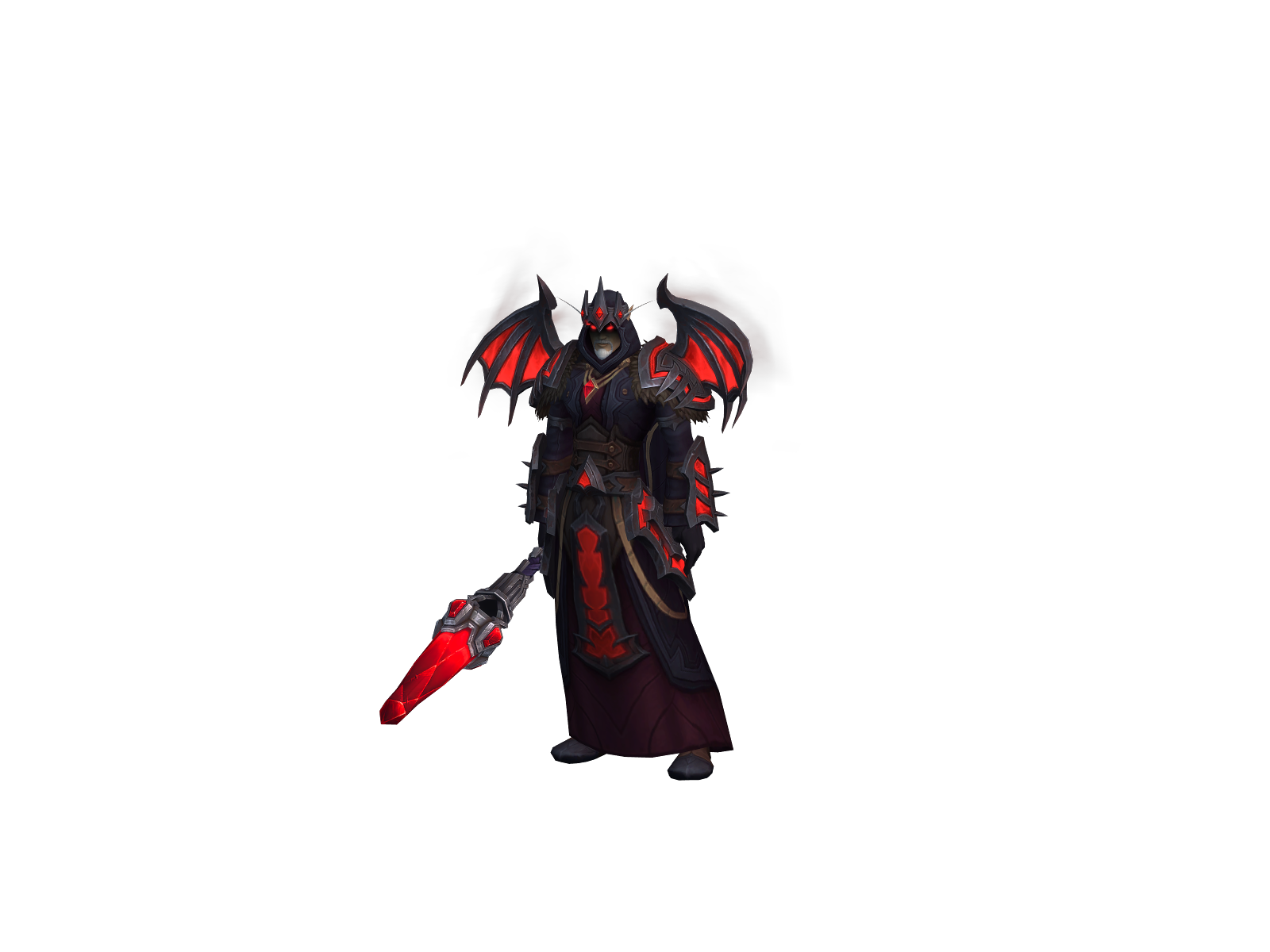 Frostevil 3D character render