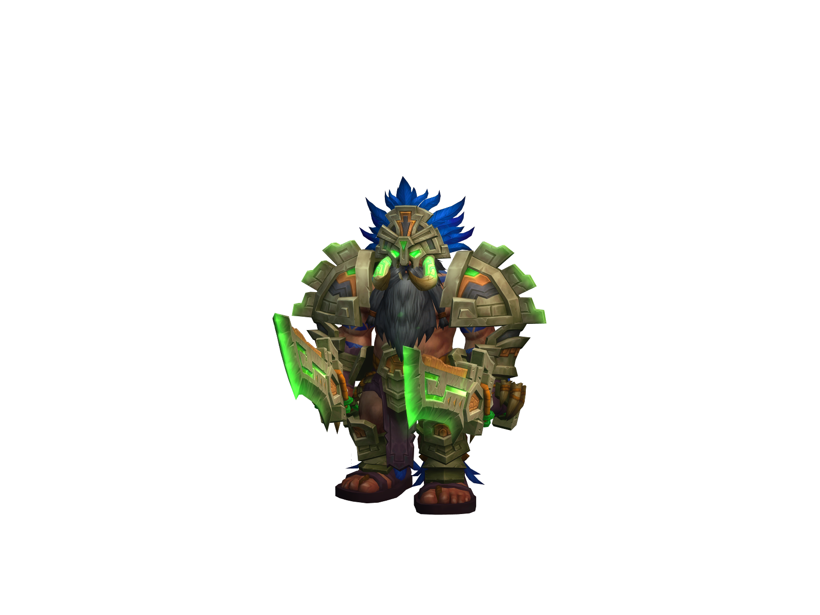 Bolondrix 3D character render