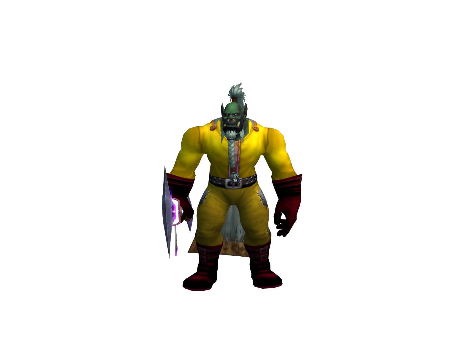 Parrachenko 3D character render