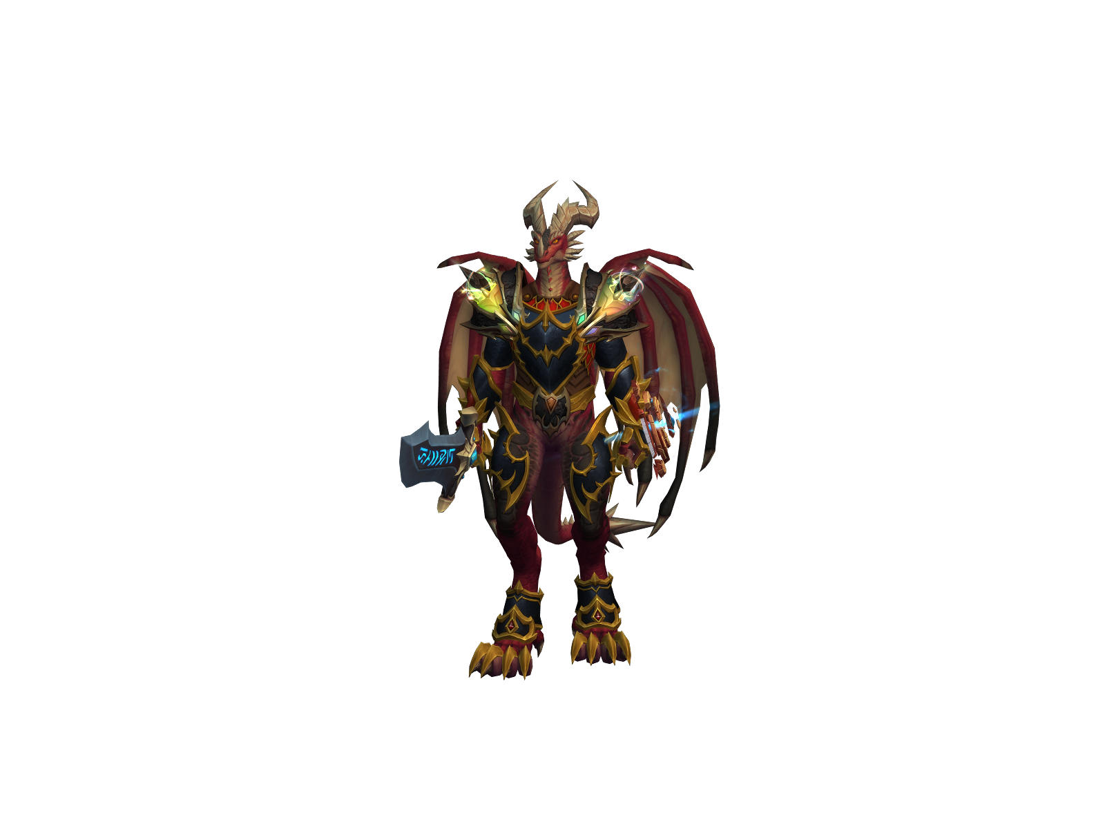 Drazor 3D character render