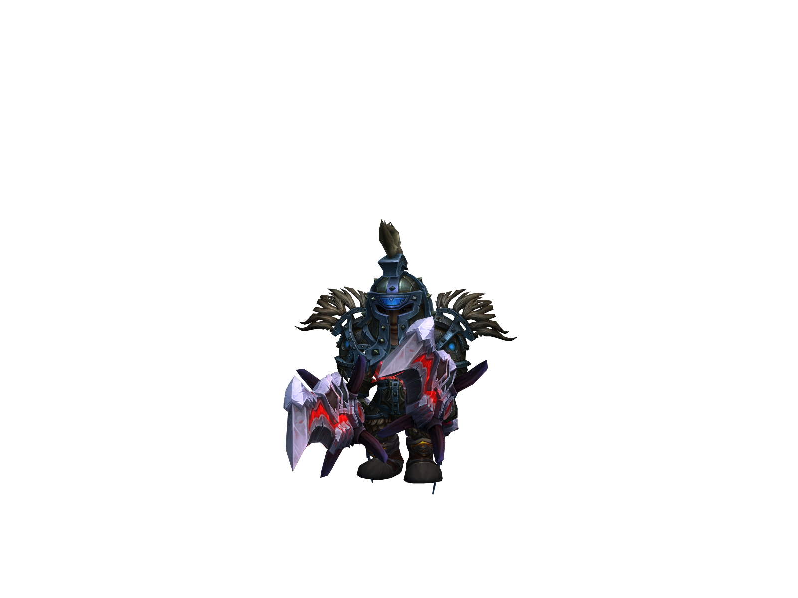 Grinmjöw 3D character render
