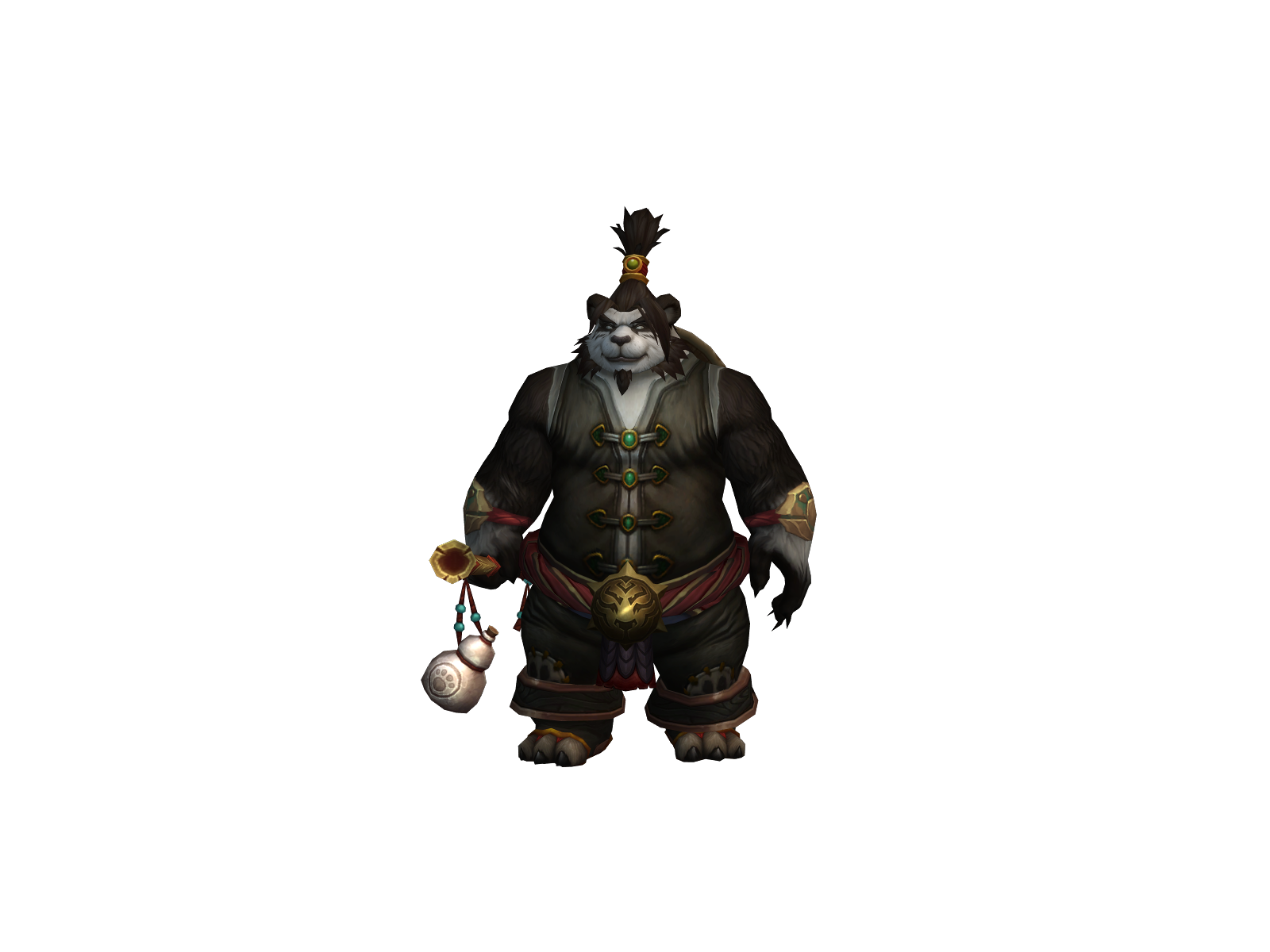 Hakkei 3D character render