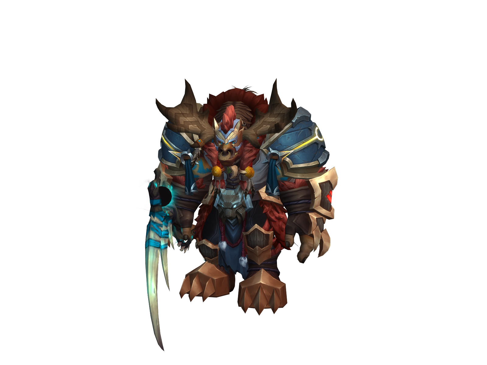 Druidatore 3D character render
