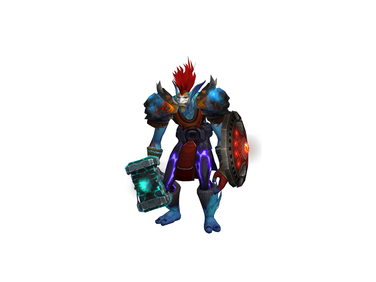 Xequark 3D character render