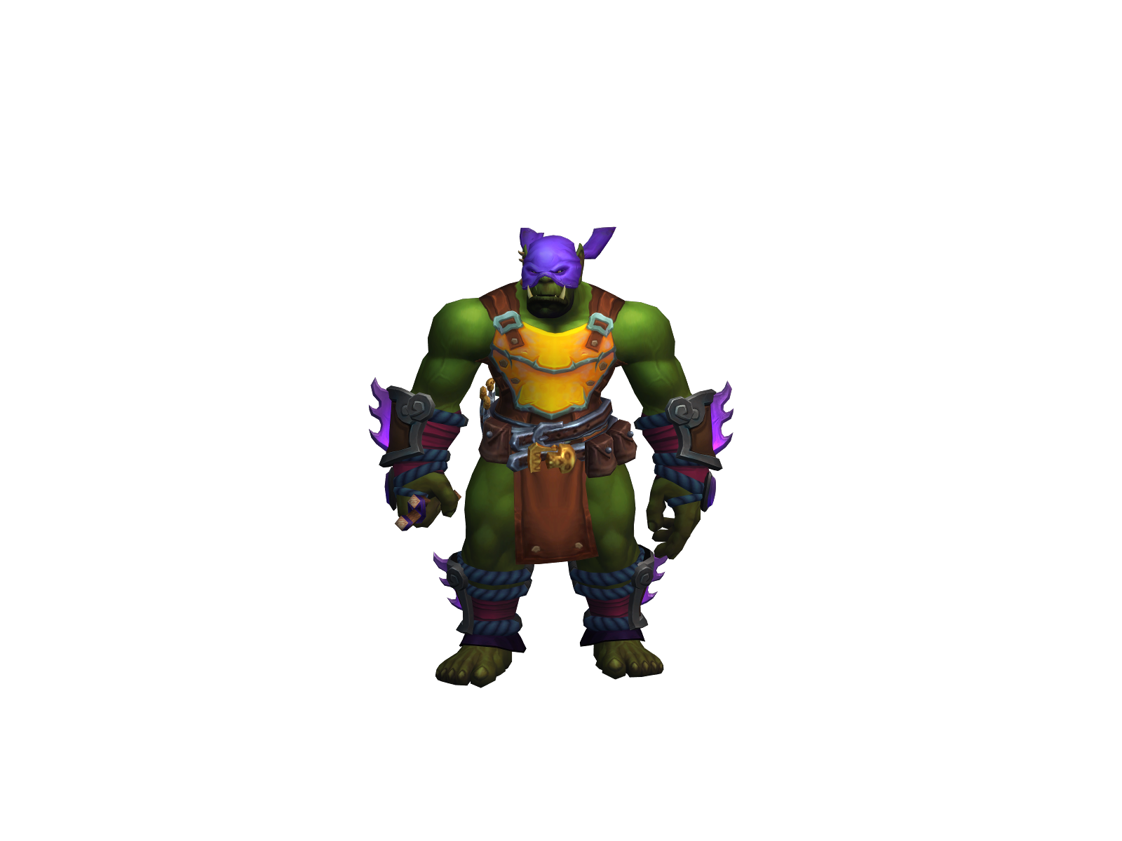 Infamøus 3D character render