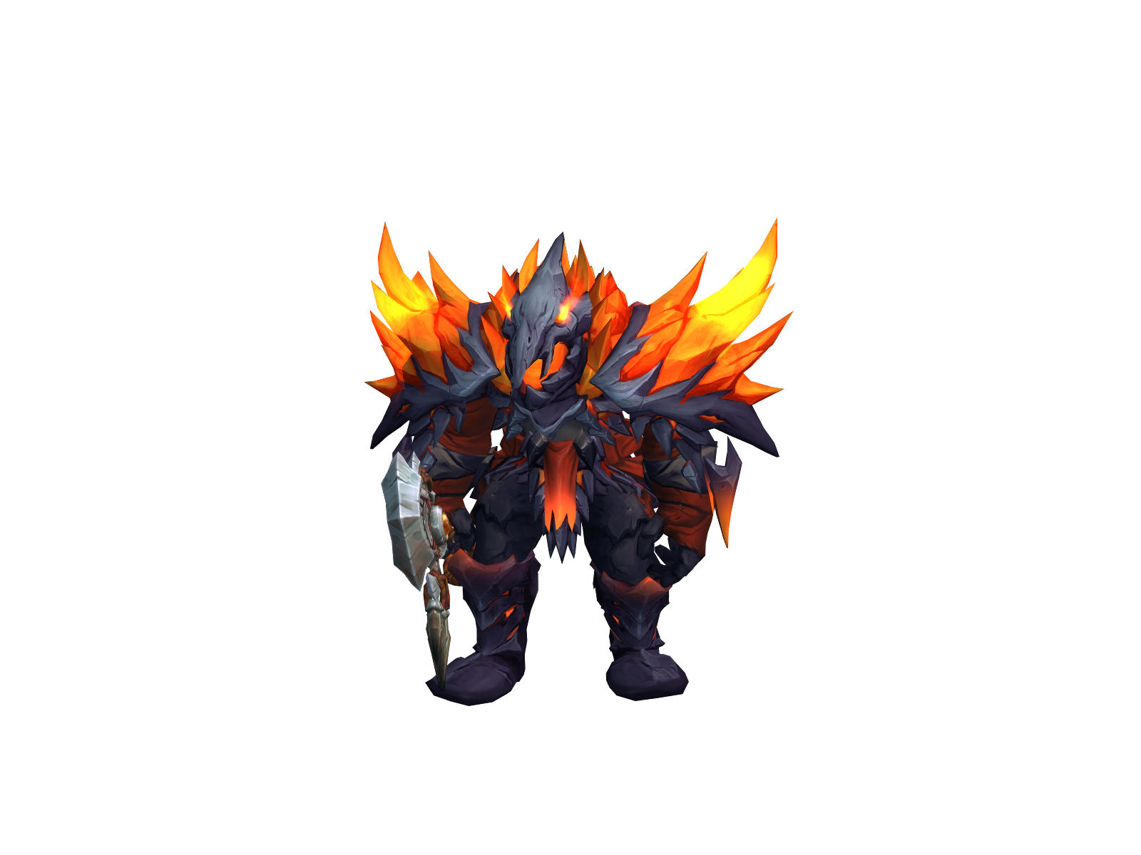 Osskkar 3D character render