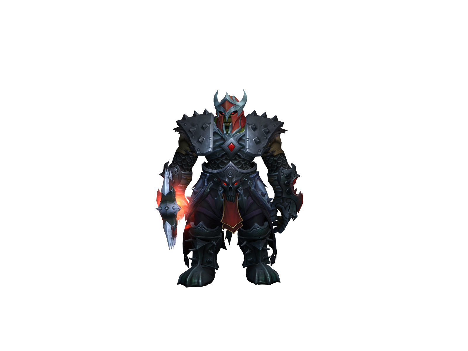 Evarísto 3D character render