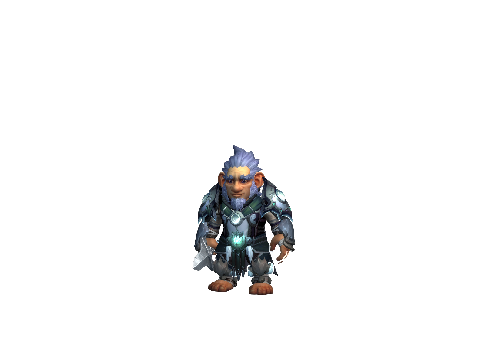Cuenco 3D character render